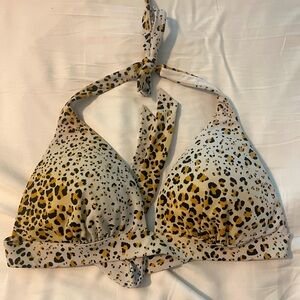 Victoria's Secret Animal Print Bikini Top